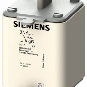 Fusible NH 500VCA 315A curva gG T2 120kA Siemens