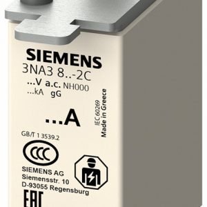 Fusible NH 25A 500VCA curva gG 120kA tipo T000