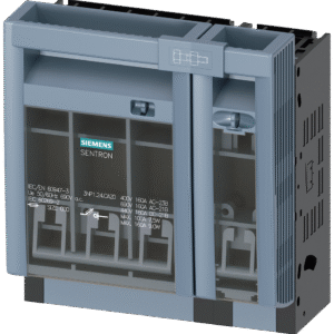 Seccionador bajo carga 4 polos 100A tapa rebatible NH T000