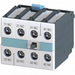 Contacto auxiliar 4NC frontal para contactor S0-S12