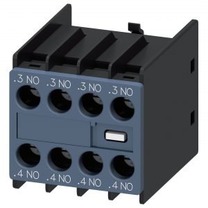 Contactos auxiliares 4NA para contactores S00 a S3 tornillo