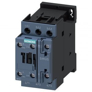 Contactor SIRIUS 9A 400V 1NA+1NC Bob. 220VCA Tornillo