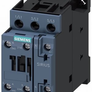 Contactor SIRIUS 32A 400V 1NA+1NC 110VCA Tornillo