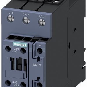 Contactor SIRIUS 50A 400V 1NA+1NC 24VCA Siemens