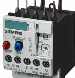 Relé sobrecarga Clase 10 1NA+1NC 0.9-1.25A S00