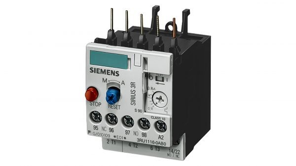 Relé sobrecarga térmico Clase 10 3.5-5A 1NA+1NC S00