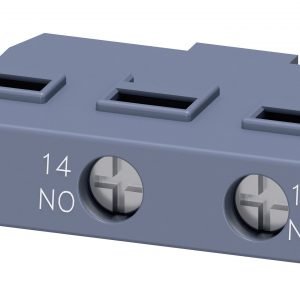 Contacto auxiliar SIRIUS 1CO frontal tornillo 3RV2