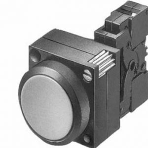 Pulsador rasante IP66 1NA negro completo Siemens