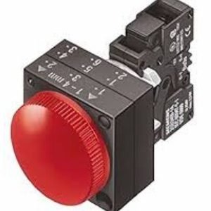 Lámpara de señalización LED IP66 24VCA/CC roja