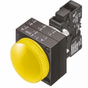 Lámpara señalización LED amarilla 24VCA/CC IP66 plástica