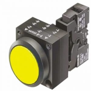 Pulsador luminoso rasante IP66 24VCA 1NA Siemens