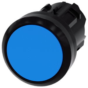 Pulsador Rasante SIRIUS ACT azul IP69K sin contactos