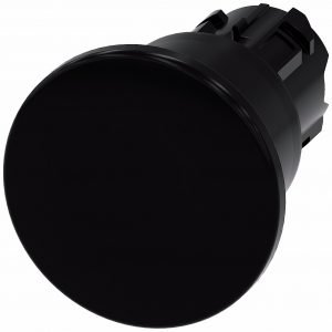 Pulsador Hongo Ø40mm SIRIUS ACT IP69K Negro