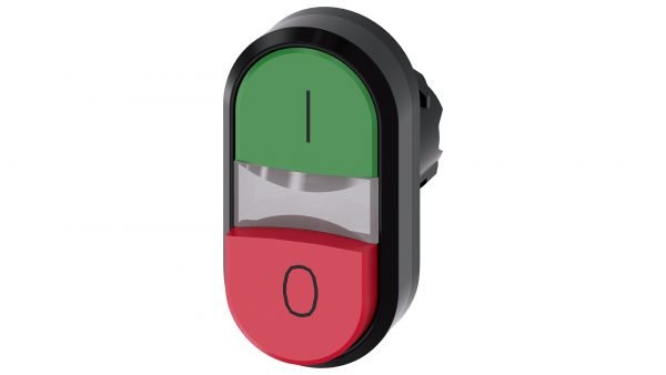 Botonera Doble Saliente Iluminable SIRIUS ACT  Plastico (sin