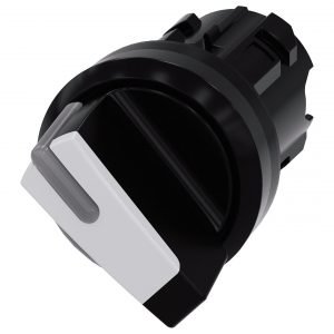Perilla Conmutadora Iluminable IP69K 2 posiciones Blanca