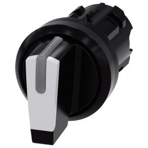 Perilla Conmutadora Iluminable SIRIUS ACT 3 Posiciones Blanca IP69K