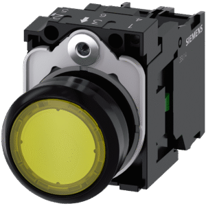 Pulsador Luminoso Rasante SIRIUS ACT  Plastico  Completo  24