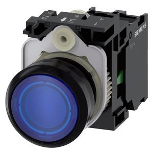 Pulsador Luminoso Rasante SIRIUS ACT  Plastico  Completo  24