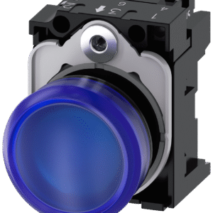 Lámpara señalización SIRIUS ACT IP69K 230V AZUL Plástico