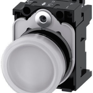 Lámpara Señalización SIRIUS ACT IP69K 230V Plástica Blanca