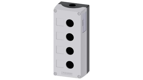 Caja Metalica vacia SIRIUS ACT  Gris para 4 elementos