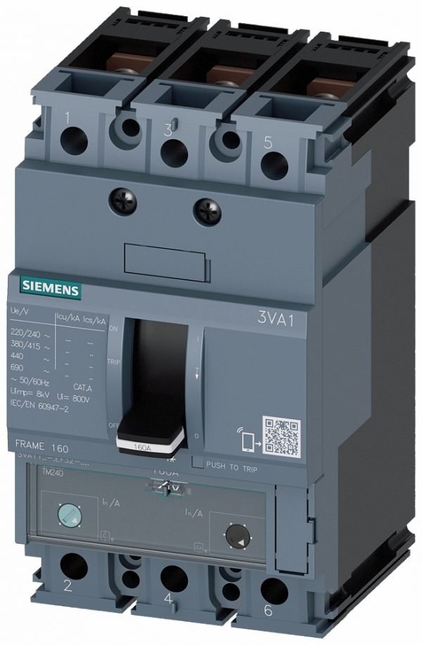 Int. Compacto  TM240 ATAM  In:125A  3-polos  Icu:25kA  Ir:88