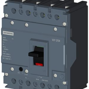 Conector TM220 macho compacto 4 polos 125A Ø18kA