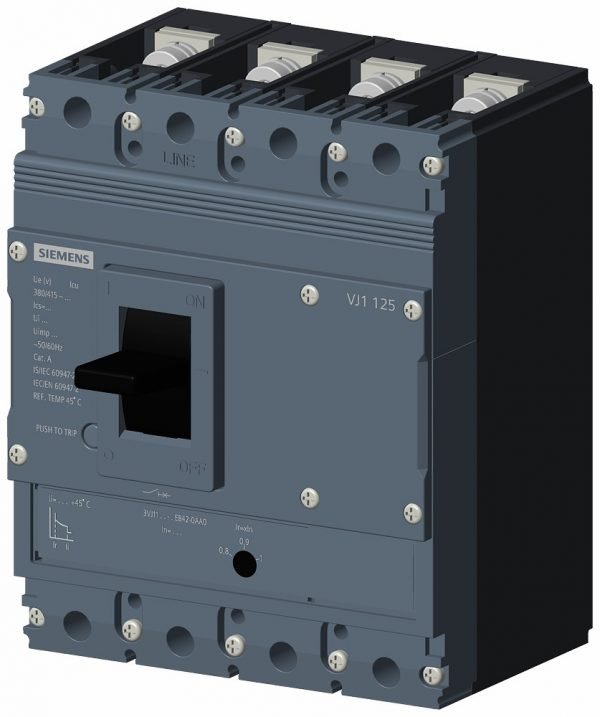 Interruptor TM220 compacto 4 polos 125A 25kA Siemens