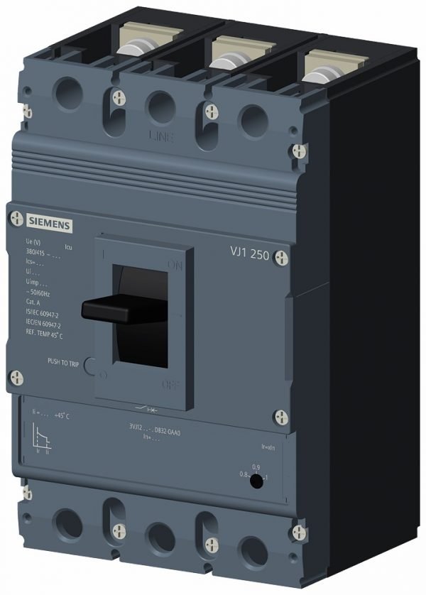 Int. Compacto  TM220 ATFM  In:250A  3-polos  Icu:25kA  Ir:20