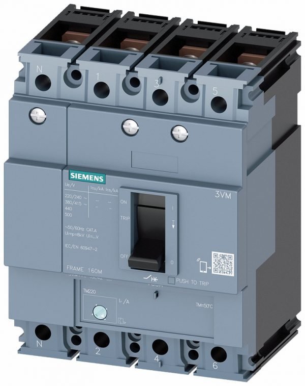 Int. Compacto  TM220 ATFM  In:160A  4-polos  Icu:25kA  Ir:11