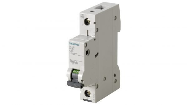 Interruptor Termomagnetico (PIA)  In:6A  Icn:6kA  Curva C  1