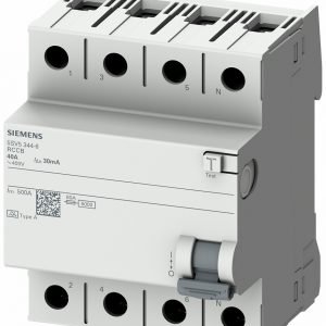 Interruptor Diferencial 25A 30mA 4 polos Tipo AC Siemens