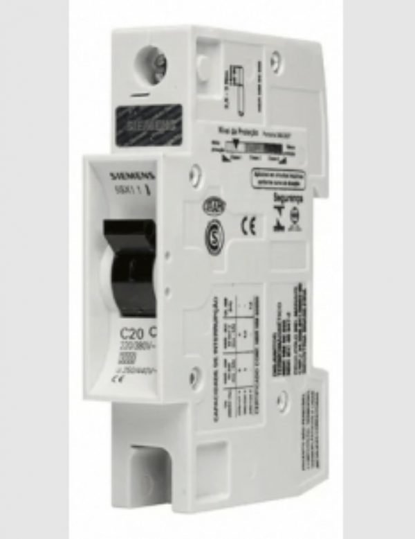 Interruptor Termomagnetico (PIA)  In:16A  Icn:3kA  Curva C