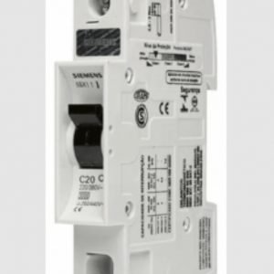 Interruptor Termomagnético 20A 1-polo Curva C 3kA Siemens