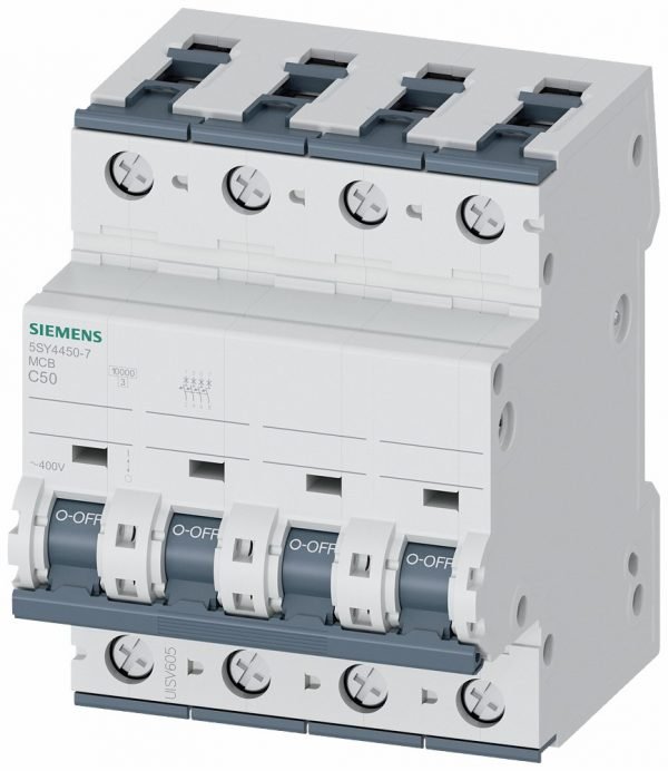 Interruptor Termomagnetico (PIA)  In:50A  Icn:10kA  Curva C