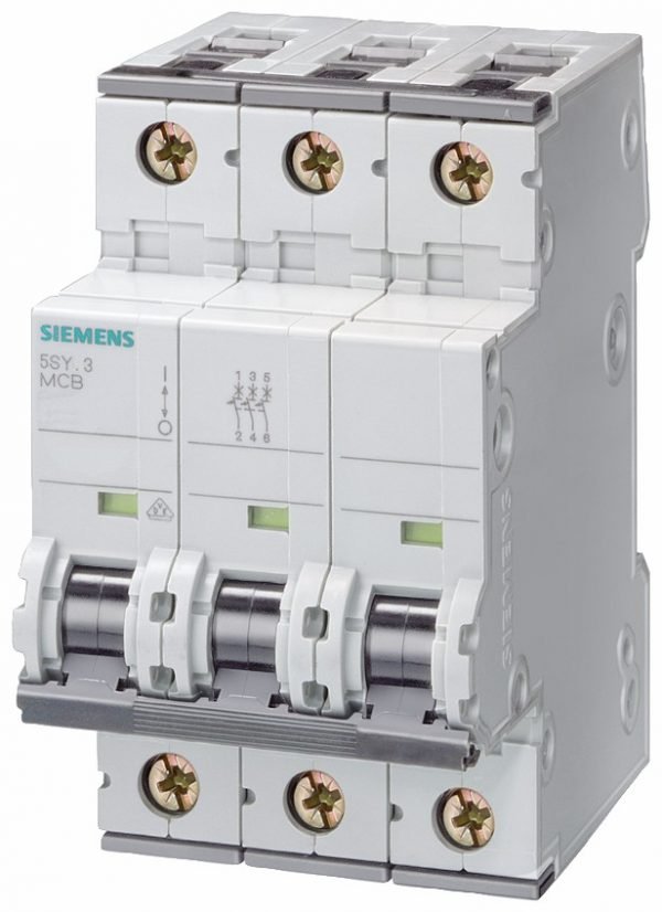 Interruptor Termomagnetico (PIA)  In:6A  Icn:6kA  Curva C  3