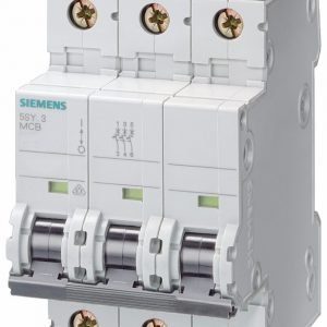 Interruptor Termomagnético 10A 3 polos curva C 6kA Siemens