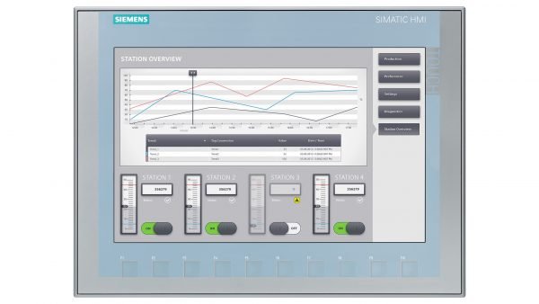 KTP1200 BASIC CON INTERFAZ PROFINET  BASIC PANEL  MANDO POR