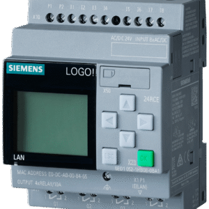 Módulo lógico Siemens LOGO! 24RCE 24V 8DI/4DO Ethernet