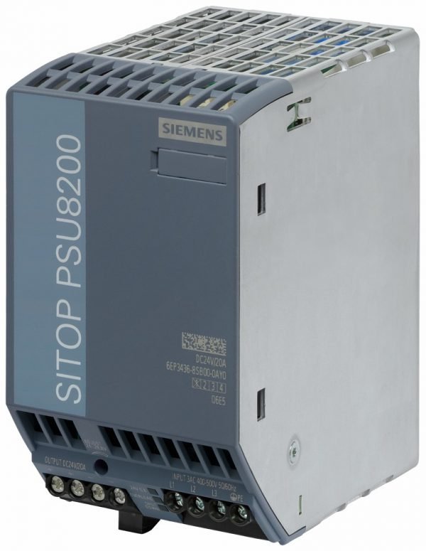 SITOP PSU8200 24 V/20 A FUENTE ALIM. ESTABILIZ. ENTRADA: 3 A