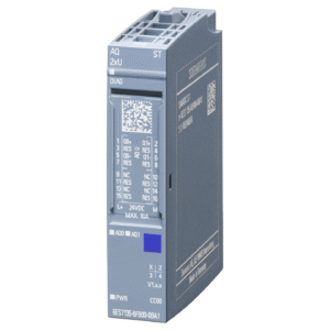 ET 200SP MODULO DE SALIDAS ANALOGICAS  AQ 2XU STANDARD  1 UNID. POR PAQUETE  APTO PARA TIPO BU A0, A1  CODIGO DE COLOR C