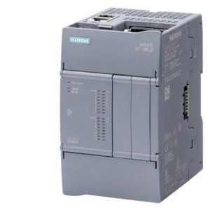 SIMATIC S7-1200 G2: CPU compacta 1214C DC/DC/DC, alimentación: DC 20,4-28,8 V DC, E/S integradas: 14x DI 24 V DC, 10 DO