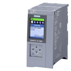 SIMATIC S7-1500F, CPU 1516F-3 PN/DP, central processing unit with work memory 3 MB for program and 7.5 MB for data 1st i