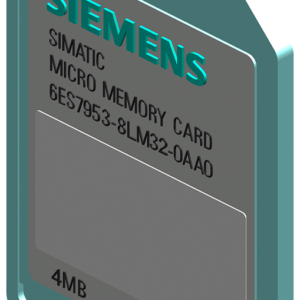 Micro Memory Cards MMC, 4MB, Recomendado en CPU 315 y superiores
