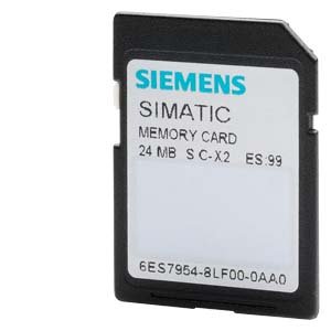 Tarjeta de Memoria SIMATIC S7 3V Flash 24MB para CPU