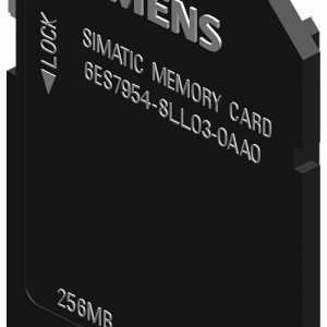 SIMATIC S7  MEMORY CARD PARA S7-1X00 CPU  3 3 V FLASH  256 M