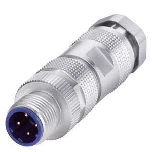 IE M12 PLUG PRO CONECTOR M12 CON CAJA DE METAL ROBUST. Y TEC
