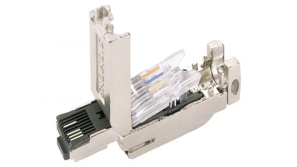 IE FC RJ45 PLUG 180 2X2  CONECTOR RJ45 (10/100MBIT/S) C/ CAJ