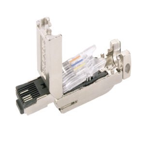 Conector RJ45 180? (Pack X 10 unidades)