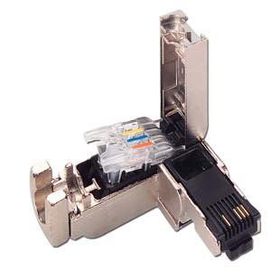 Conector RJ45 90? (Pack X 10 unidades)
